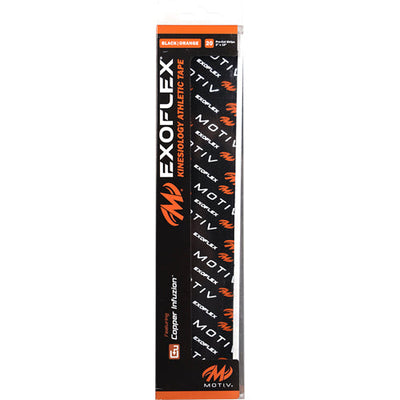 Motiv ExoFlex - Kinesiology Athletic Tape (Black / Orange)