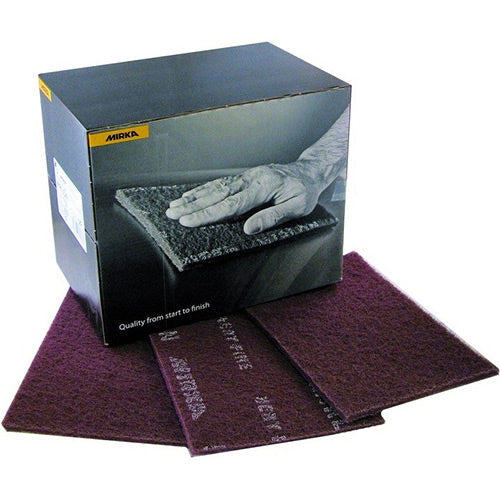 Mirka Mirlon Buffing Pads - Bowling Ball Surface Adjustment Pads (Dark Grey)