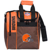KR Strikeforce NFL Single Tote - Licensed 1 Ball Tote Bowling Bag (Cleveland Browns)