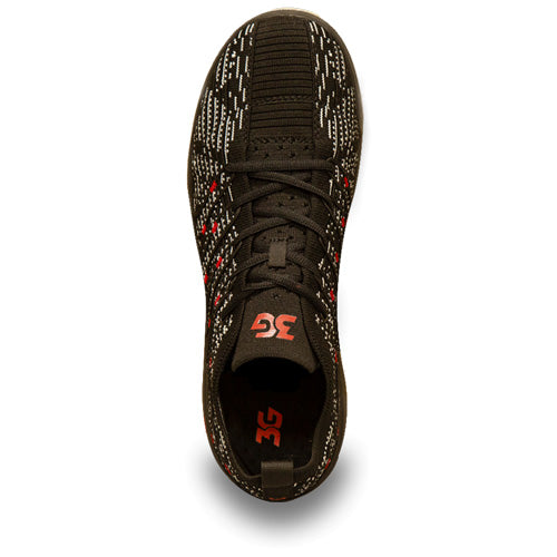 3G Ascent II - Men's Advanced Bowling Shoes (Black / White - Side)