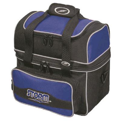Storm Flip - 1-Ball Tote Bowling Bag (Black / Royal Blue)