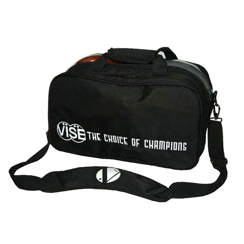 VISE Clear Top - 2 Ball Tote Plus Bowling Bag (Blue)