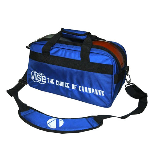 VISE Clear Top - 2 Ball Tote Bowling Bag (Black)