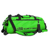 VISE Clear Top - 3 Ball Tote Roller Bowling Bag (Green)