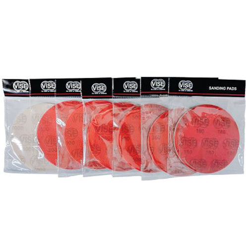 VISE Bowling Ball Sanding Pads