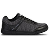 KR Strikeforce Youth Flyer Mesh - Boy's Bowling Shoes (Black / Steel - Side)