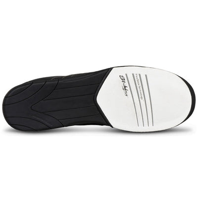 KR Strikeforce Youth Flyer Mesh - Boy's Bowling Shoes (Black / Steel - Slide Sole)